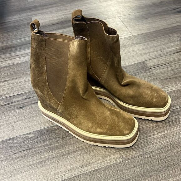 Vince Camuto Omassa Brown Suede Boots US 8.5 🌺 - Picture 2 of 7